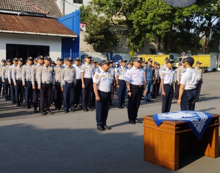 Apel Pagi Luar Biasa Dinas Perhubungan Kota Magelang Senin, 25 Agustus 2025