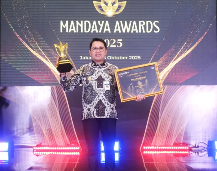 Kota Magelang Raih Penghargaan Mandaya Awards 2025 Kategori Kota