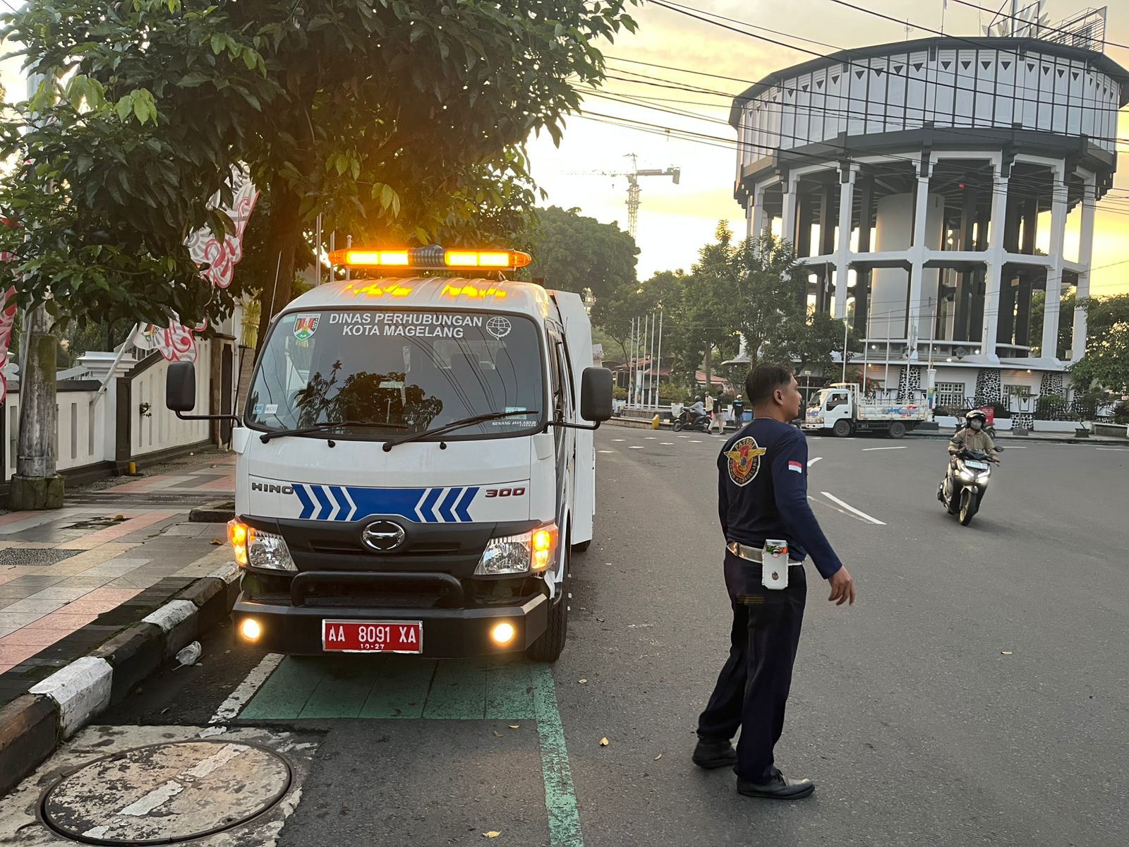 Dishub Kota Magelang Laksanakan Pengamanan dan Pengaturan Lalu Lintas pada Kegiatan Grebek Gethuk Hari Jadi Kota Magelang 2026
